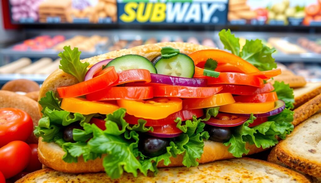 Subway Veggie Menu and Prices
